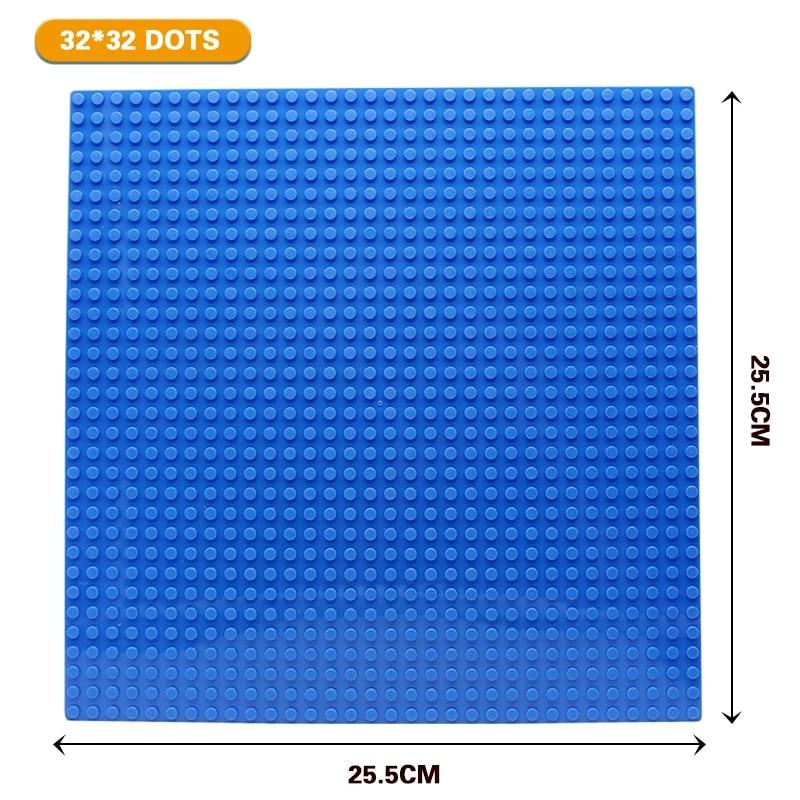 Нетоксичная Классическая Основа 50X50 32X32 16X32 16X16 Точек Строительные Блоки Кирпичи Основы Пластиковая Доска Для Поделок Блок Конструктор Кирпич Игрушка