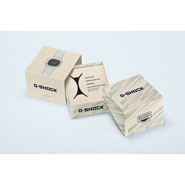 Casio G-SHOCK G-SQUAD DW-H5600-7JR Спортивные цифровые мужские часы с Bluetooth, ЯПОНИЯ