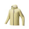 Solid Color Zipper Hooded Versatile Casual Waterproof Breathable Jacket Men Jacket Huang-Green 152537629-1