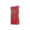 Nike Дышащая быстросохнущая баскетбольная майка НБА, Fan Edition, Chicago Bulls, Lonzo Ball, нет. 2 мужских топа красные CW3660-662