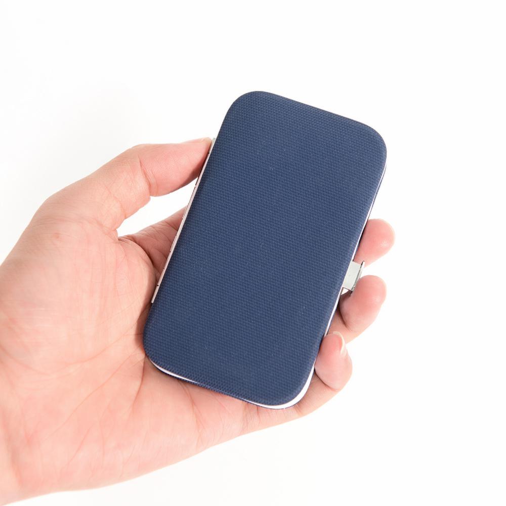 7PCS Colorful stainless steel nail clipper set, nail clipper, ear scoop, foot trimmer, beauty pliers, nail and nail repair tools