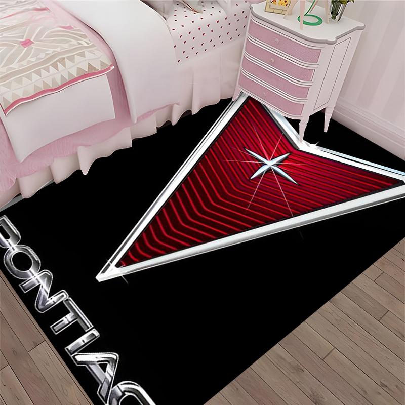 Pontiac Printed Carpet, Rug for Office Chair Living Room Bedroom Kitchen Room Decor Gifts.