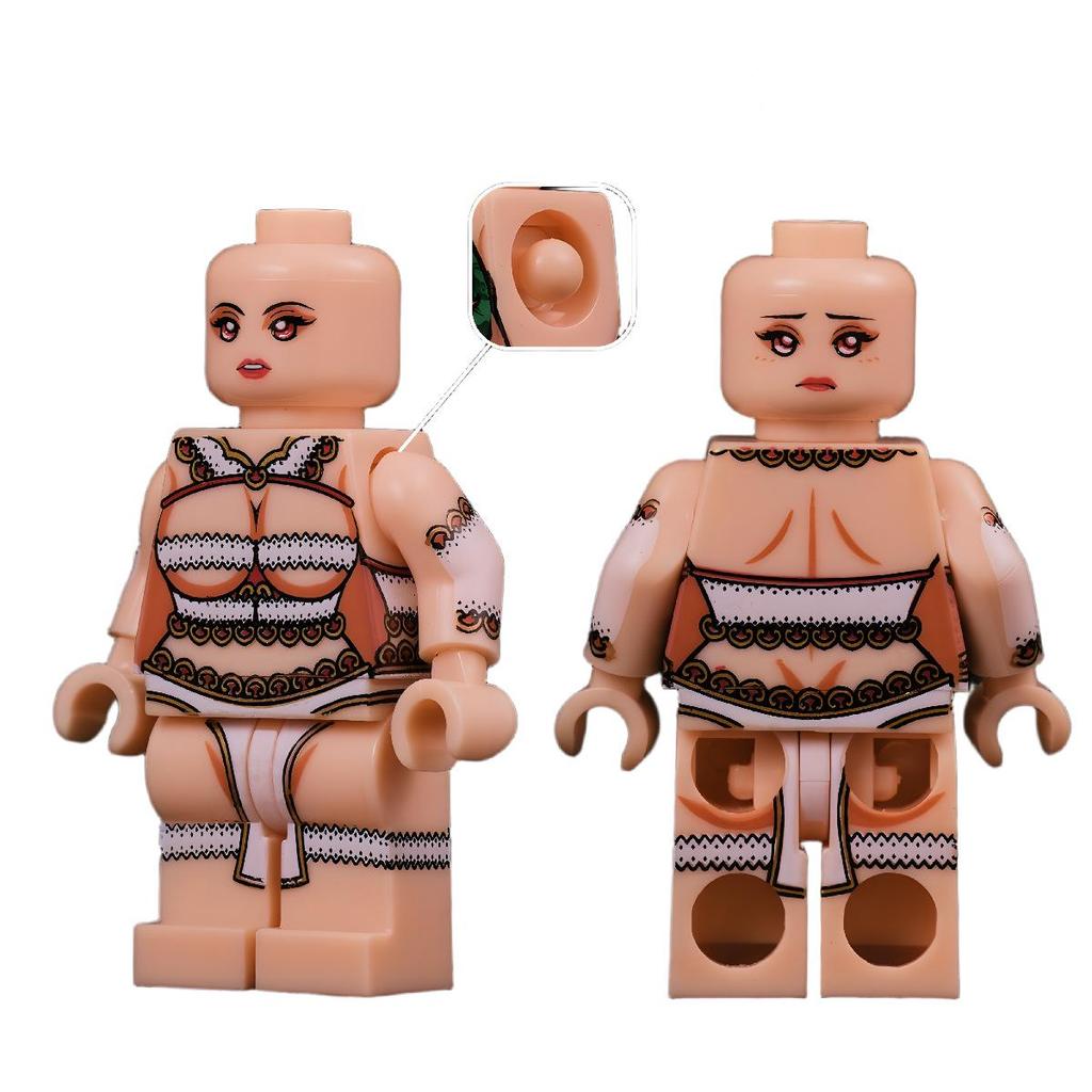 Zhang Fei Minifigure from Three Kingdoms Series, Compatible with LEGO, Romance of the Three Kingdoms Building Blocks