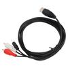 5.9ft DIN 8Pin Male Audio Lead Plug and Play Audio Connection Cable  Home Audio Receiver