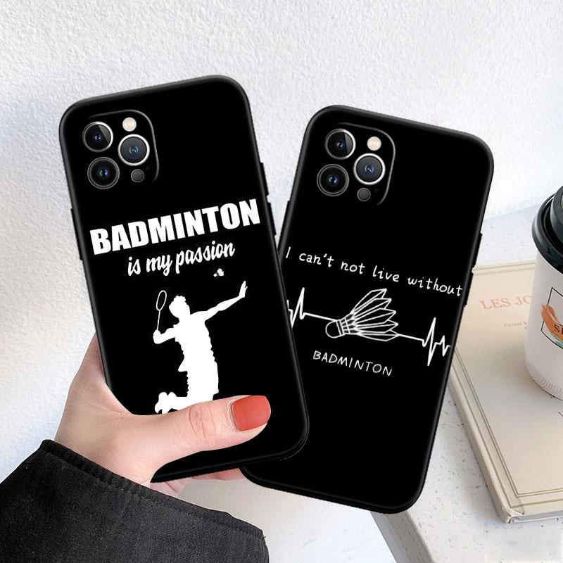 LO13 Badminton Sports Soft Shell Phone Case for Xiaomi Xiaomi Poco M4 M5 M6 M7 X3 X6 X7 F8 Ultra Pro GT NFC