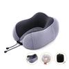 Soft Travel Pillow U-Shaped Memory Foam Neck Pillow Massage Neck Pillow Sleeping Airplane Car Pillow Cervical Healthcare Bedding