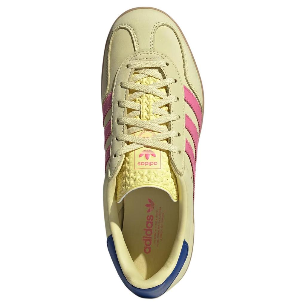 Gazelle Adidas Originals Indoor 'Powder Yellow Lucid Pink' Женские JI2719