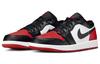 Jordan 1 Низкий Bred Toe 2.0 553558-161