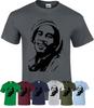 Bob Marley Music Reggae T-shirt Smoke Weed Jamaican Ragga Music Xmas Gift Top