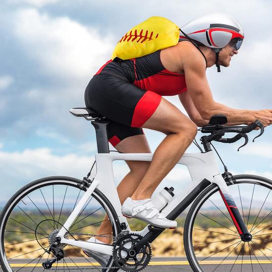 Маленькая сумка для софтбола на шнурке, вместительная водонепроницаемая износостойкая портативная сумка для бейсбола, рюкзак