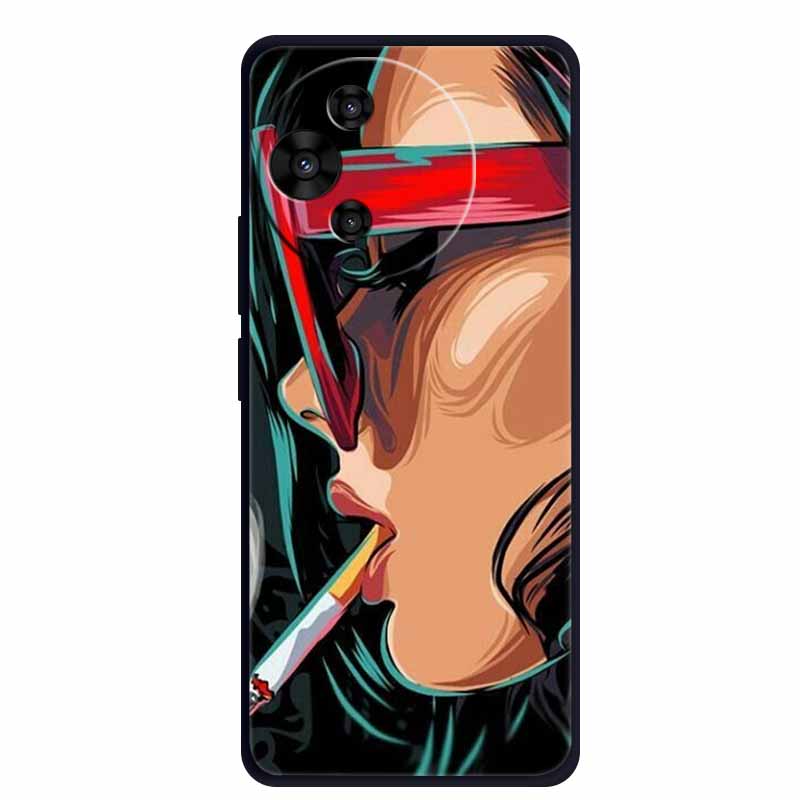 Для TCL 60R 5G Чехол Животные Мягкий Силикон ТПУ Чехлы для Телефона Задняя Крышка для TCL60R 60 R T519H Ударопрочный Защитный Крутой Волк funda