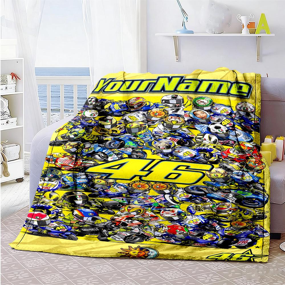 Doctor46 Personalized Text Blanket Gift Customizable Blanket Warmthful Decor Perfect For Nap Bed Living Room Office Chair Four Seasons Universal