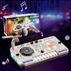 Kids DJ Mixer Toy Gaming Music Recording Equipment for Indoor Outdoor Party