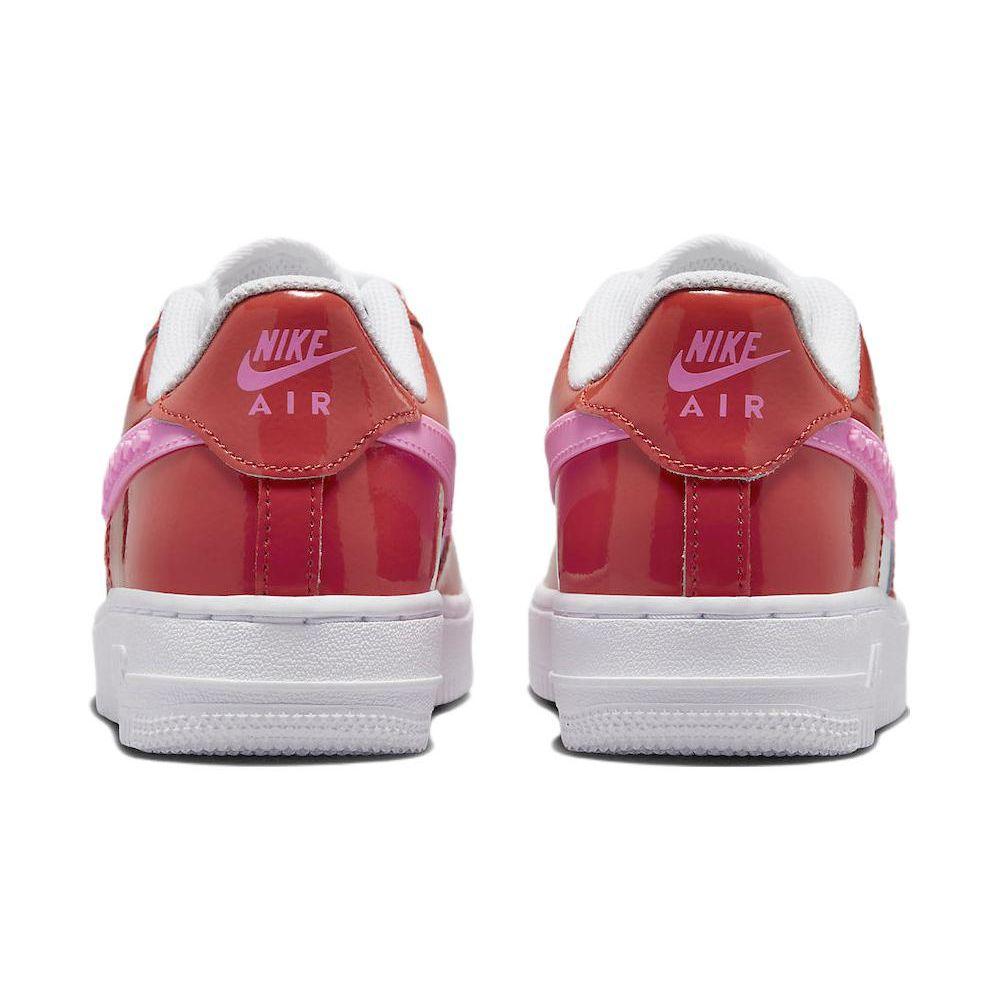 Nike Детские кроссовки Air Force 1 Low GS Valentines Day 2023 Red Picante-Red Pink-Spell FD1031-600