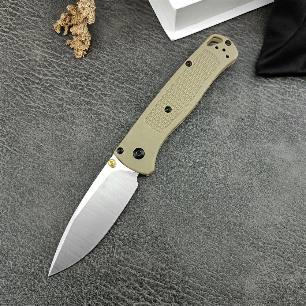 New Folding Knife BM 535 Stainless Steel S30V Blade Nylon Fiberglass Handle Sharp Household Cutting Chopper Chef's Kitchenware