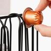 Подставка для кофейных капсул Nespresso, металлическая, черная, 30 см