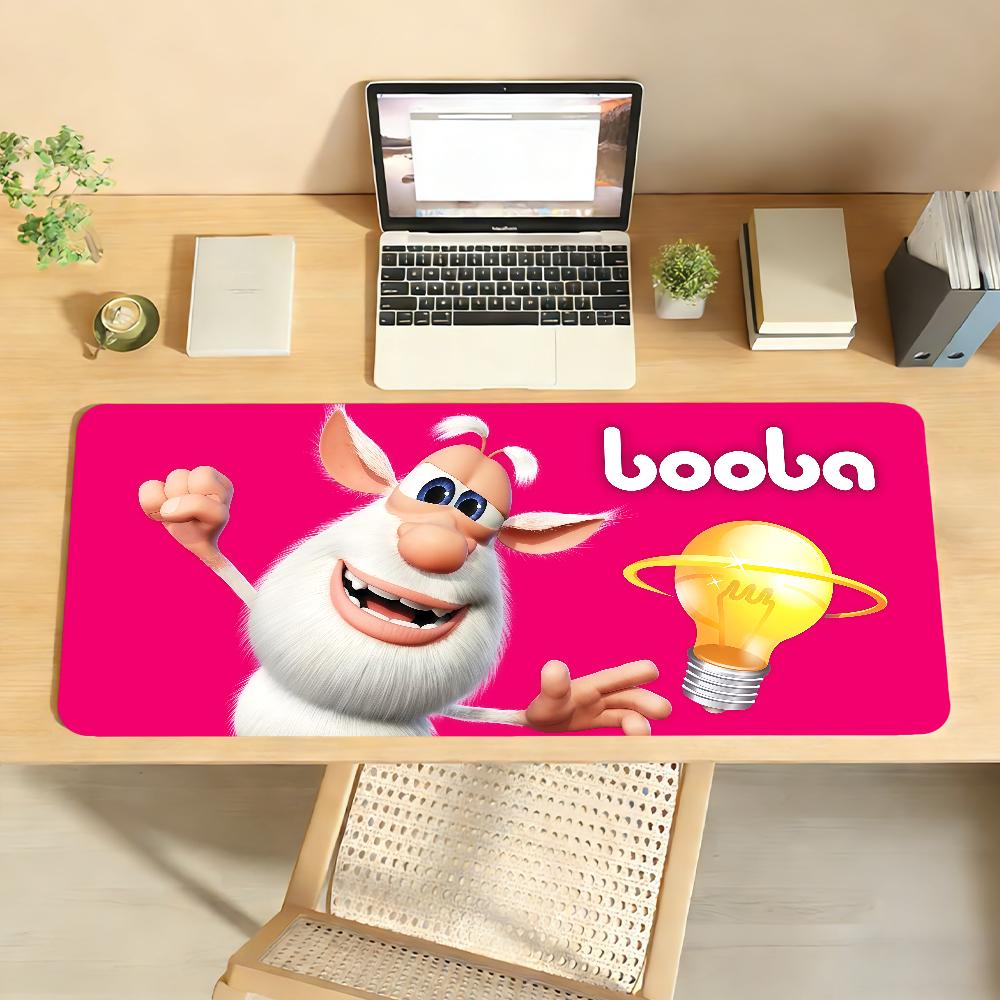 BBooba Cartoon Mouse Pad Nonslip Rubber Computer Mat Gamer Balance Decoracion Deskmat Laptop Office Large