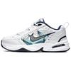Air Monarch 4 Амортизация Нескользящая Износостойкая Низкие Массивные Кроссовки Унисекс Синий Белый 415445-102(Команда56-)