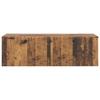 Wall Mounted TV Cabinet 98 x 41 x 30 cm Reclaimed Wood Effect Wood Based Material