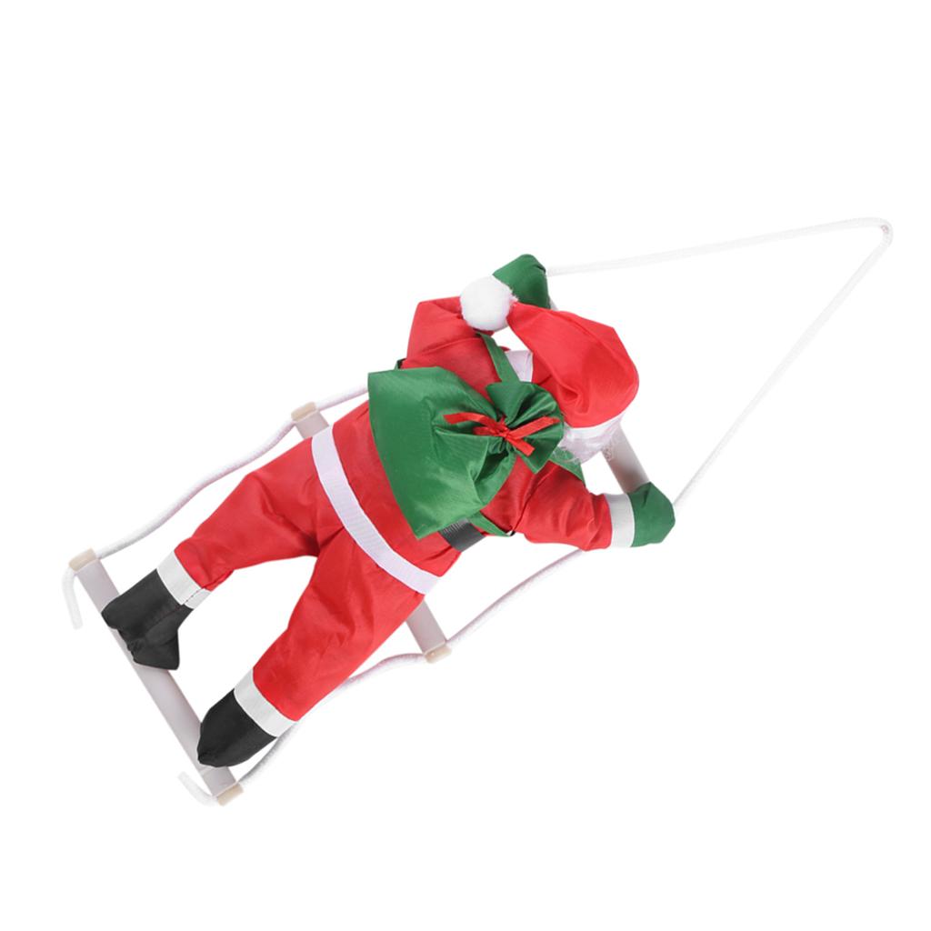 Climbing Santa Claus Toy Christmas Tree Indoor/Outdoor Hanging Ornament Decoration