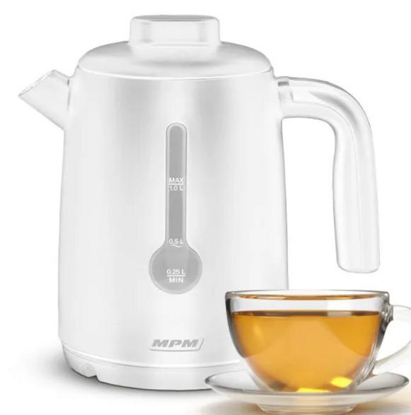 MPM MCZ-127/B Cordless Kettle, White