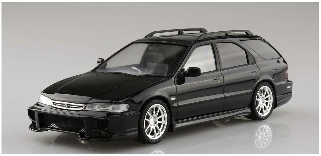 Aoshima Bunka Kyozai Серия тюнингованных автомобилей 66 Honda Wings West CF2 Accord Wagon 1996 Пластиковая модель в наборе ООО. (АОСИМА) 1/24 Нет.