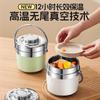 Stainless Steel Vacuum Insulated Lunch Box Adults Double Layer Thermal Food Container 1-2L Capacity