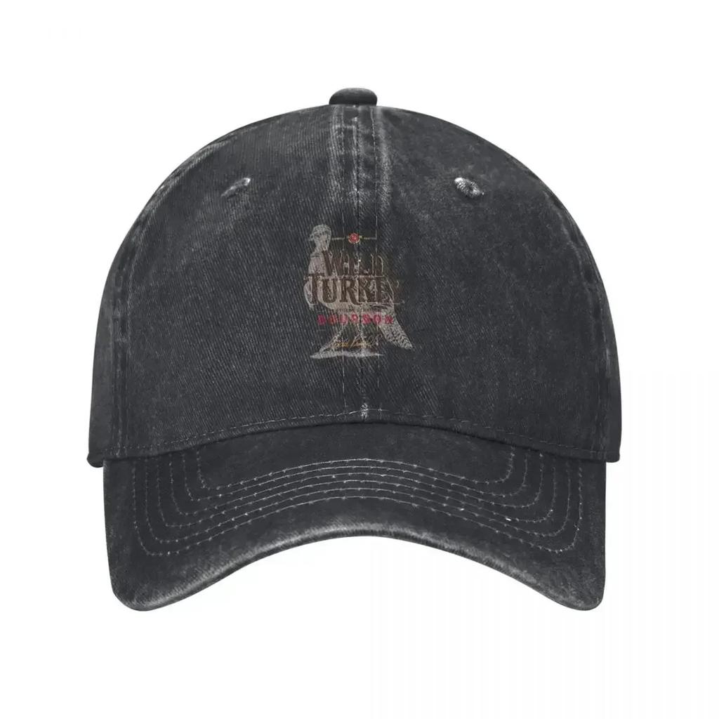 Retro Wild Turkey Premium Baseball Cap Luxury Unisex Hat Unisex Golf Wear Womens
