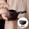 Pottery Teapot and Cups for Boiling Water Loose Leaf Tea Pot Kettles Maker Kettle