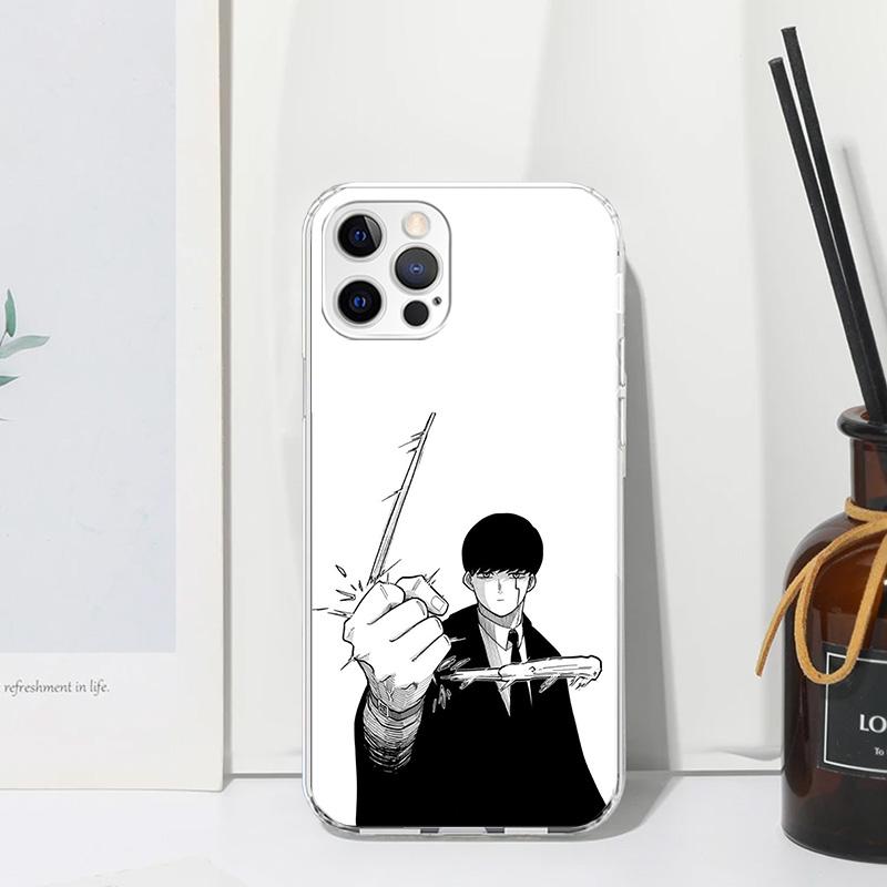 Mashle Magic And Muscles Phone Case For Iphone 17 Air 16 15 Plus 16E 14 Pro Max 13 Mini 12 11 7 8 SE Fundas Soft Back Cover 17 A