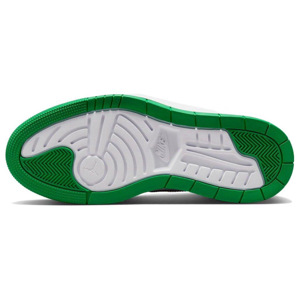 Air Jordan 1 Elevate Low SE Lucky Green Женские кроссовки Белый Белый-Оникс Черный DQ8394-301