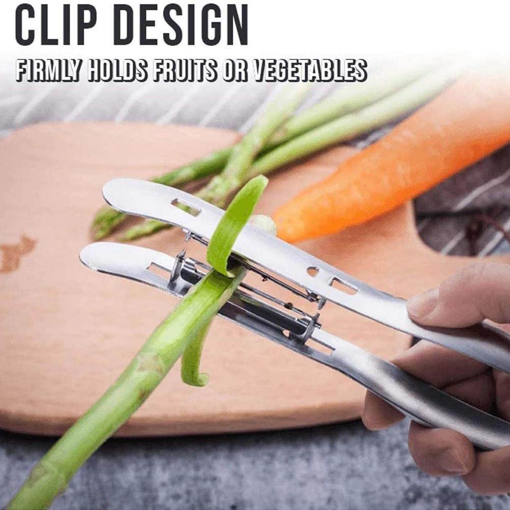 Stainless Steel Asparagus Peeler Multi Function Vegetable Fruit Potato Cucumber Peeler Kitchen Tool