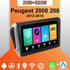 Android Carplay Car Radio For Peugeot 2008 208 2012-2018 Multimedia Player Head Unit Stereo GPS Navigation BT WIFI 2+32GB