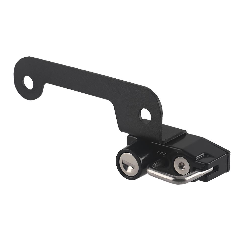 Motorcycle Black Helmet Lock Anti-Theft Helmet Security Lock with 2 Key for SUZUKI GSX-S1000GT GSXS1000GT GSXS 1000 GT 2021-2022