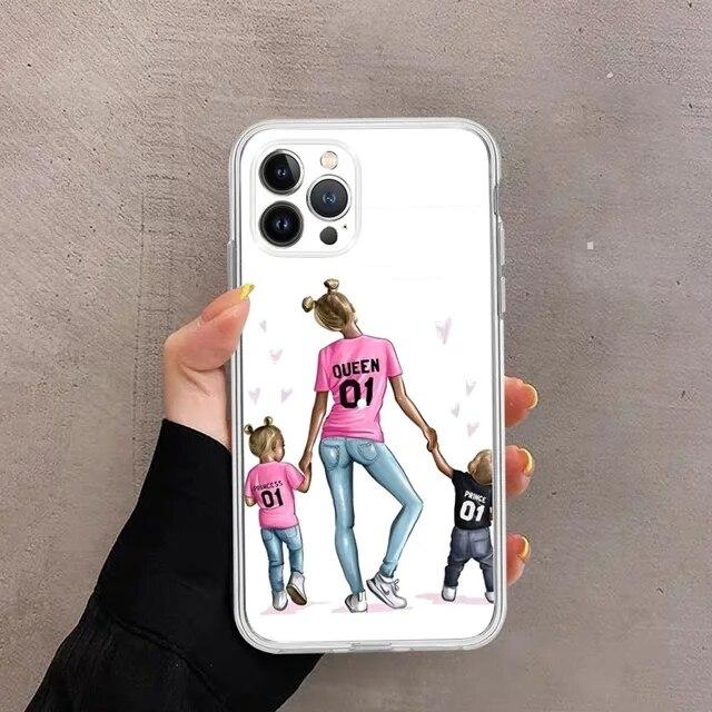 Мягкий телефон с милой анимацией для Iphone Pro 11 Mini 13 7 XS 6 6s X XR Max Plus 14 8 12, мягкий силиконовый прямой чехол из ТПУ