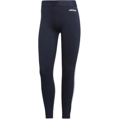 adidas Женские облегающие повседневные колготки Essentials с тремя полосками и высокой талией, синие DU0681