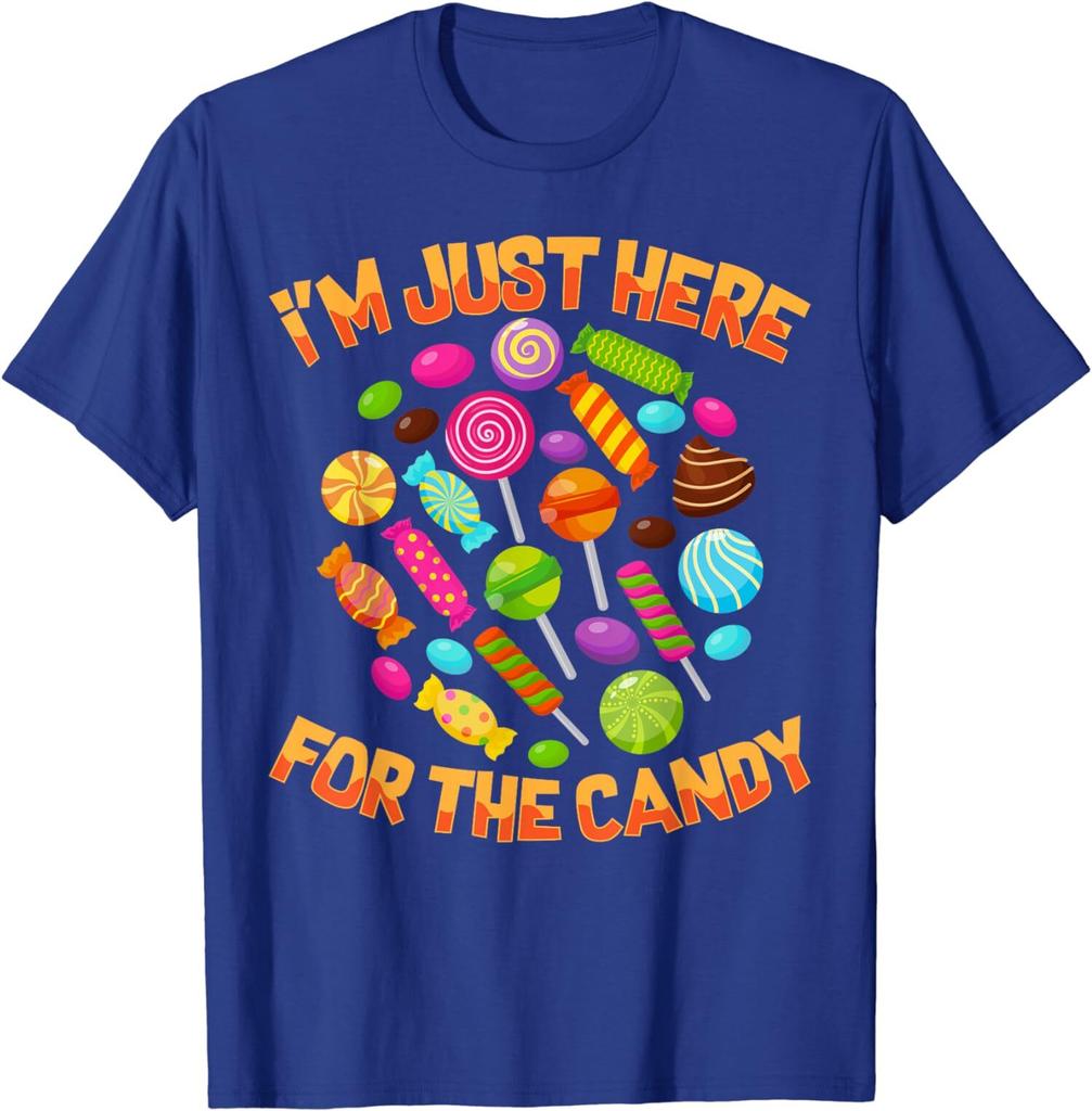 I'm Just Here For The Candy Funny Halloween Unisex T-Shirt