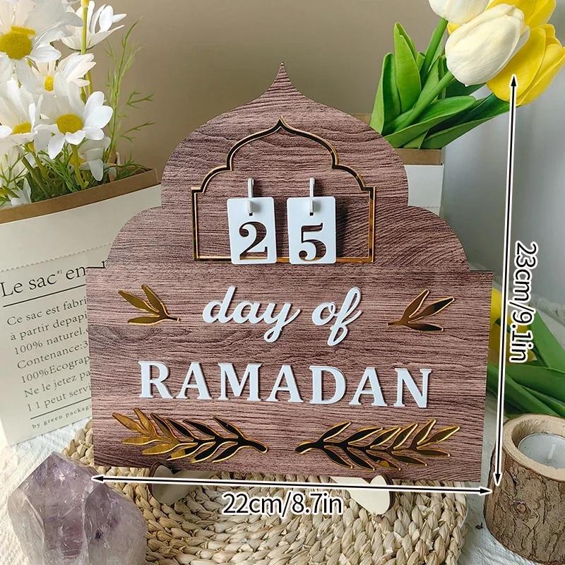 Diy Ramadan Decoration  Eid Mubarak Advent Calendar Home Decoration Ramadan Novelty  Calendar Islamic Muslim Home Deocor