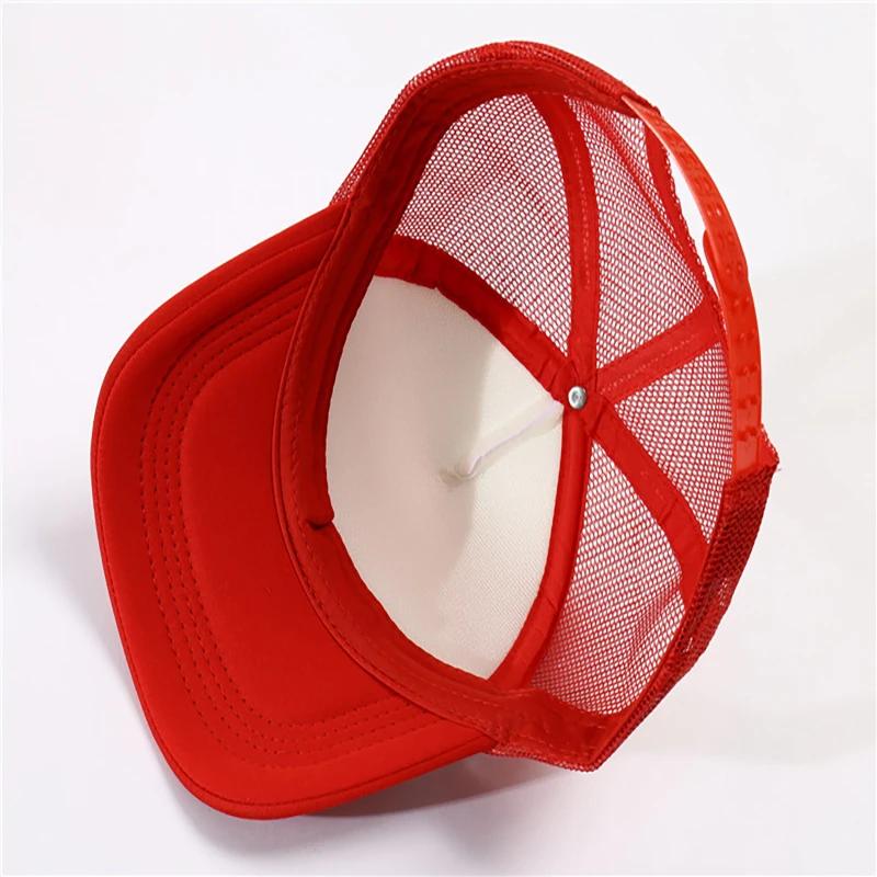 Cool Summer Surfing Trucker Cap Hat Beach Seaside Surfer Caps Sandbeach Holiday Mesh Cap HipHop Hat for Unisex Women Youth
