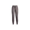 Solid Color Lace-Up Training Tapered Pants Women Pants Carbon Heather-Gray 1369385-019