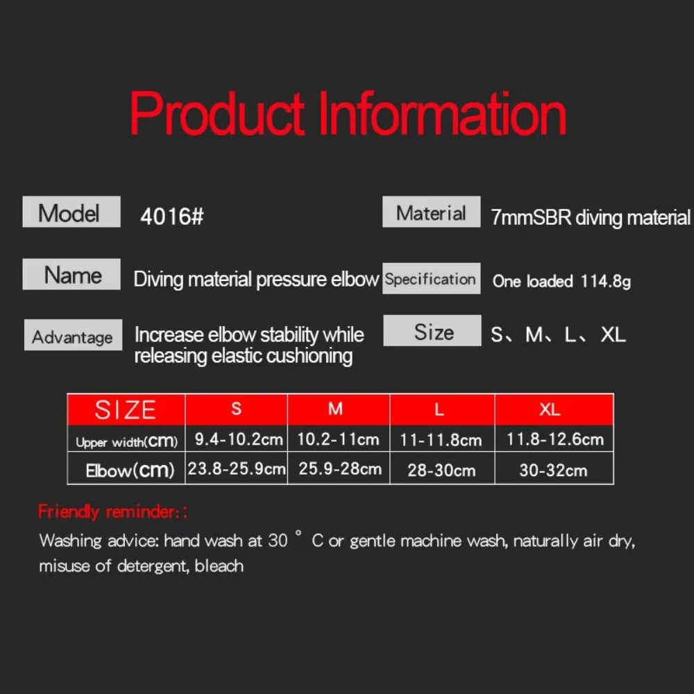 Красные налокотники нейлон неопрен поддержка руки новые спортивные защитные средства унисекс