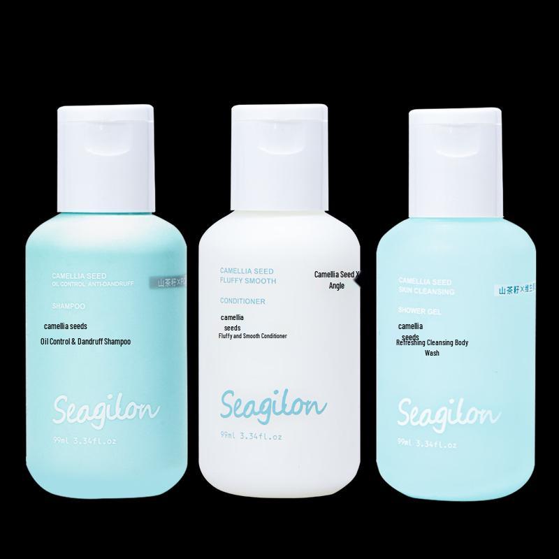 Senzhilu Camellia Seed 3-in-1 Travel Wash & Care Set