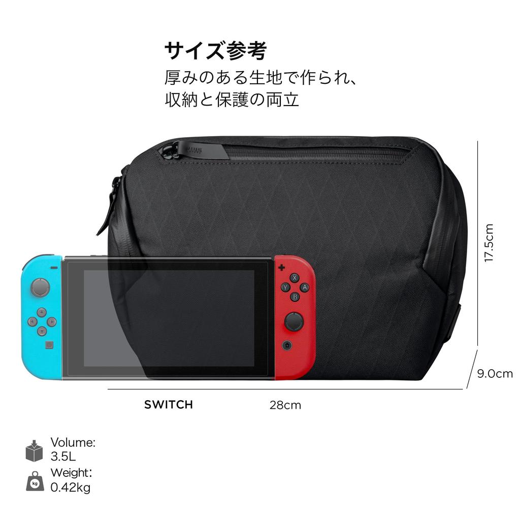 Сумка-кошелек на плечо ALPAKA Vertex, сумка-слинг, чехол для техники, органайзер и сумка для переноски iPad mini, других устройств и мелких предметов, со съемным