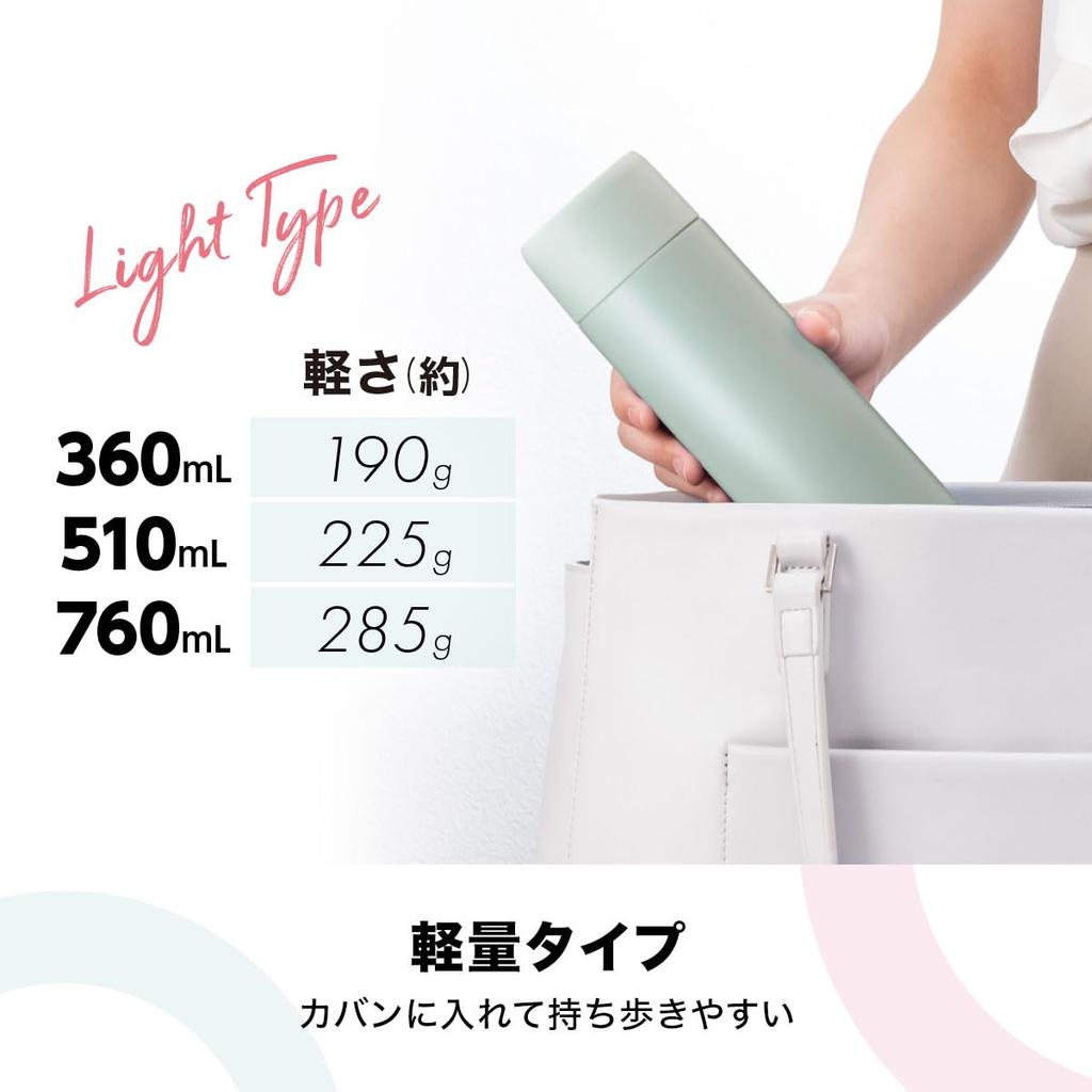 Бутылка для воды Atlas 510 мл с вакуумной изоляцией из нержавеющей стали, легкая завинчивающаяся бутылка-кружка с пробкой для льда, широкое горлышко, легко моющаяся, розовая