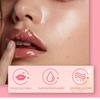 VIBELY Water Light Transparent Glass Lip Oil Mirror Moisturizing, Moisturizing, Smooth, Lip Gloss, Not Sticking Cup Red