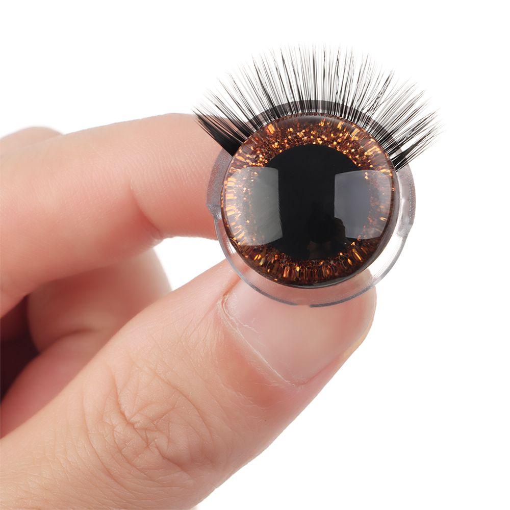 Plush Toys Making DIY Stuffed Toys 3D Eyes Doll Accessories Eyes with Eyelashes Flashing Eyes