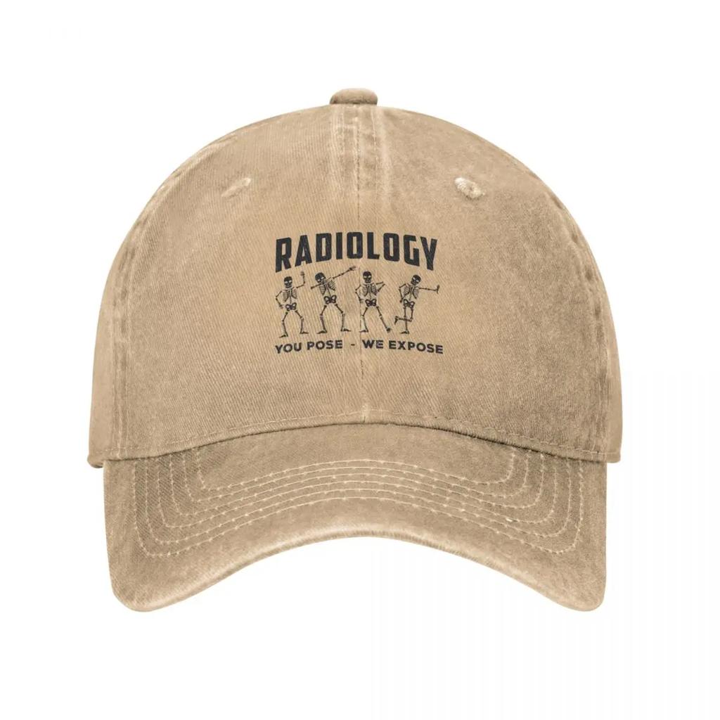 Radiology You Pose We Expose Technologist XRay Baseball Cap New In Hat Luxury Cap Beach Outing Ladies Unisexs