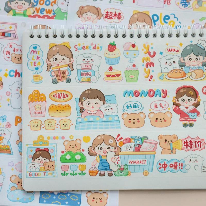 1pcs/1lot Decorative Adhesive Tapes Fairy tales Girls Masking Tapes Scrapbooking DIY Paper Japanese Stickers