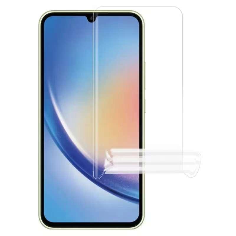 Защитная пленка для экрана Samsung Galaxy A35 5G/Galaxy M35 5G, Full Coverage, HD Clear, Пленка из ПЭТ/Гидрогеля