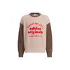adidas Классический спортивный свитер Originals, топы унисекс, серо-коричневый IW6287